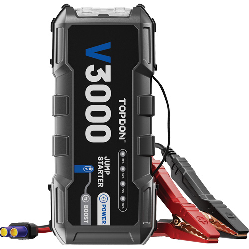 Survolteur, banque d'alimentation et lampe de poche V3000 FMT Sales Ltd