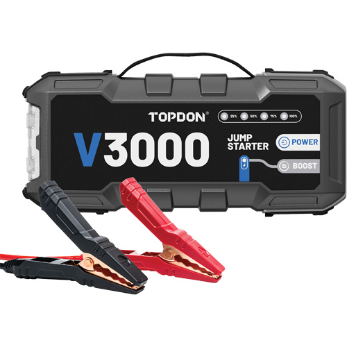 Survolteur, banque d'alimentation et lampe de poche V3000 FMT Sales Ltd
