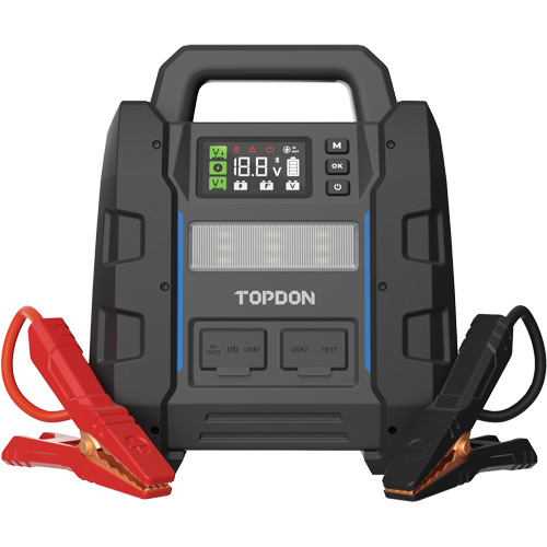 V4500 2-en-1: d&eacute;marreur de secours de 4500 A de pointe, batterie & testeur de syst&egrave;me FMT Sales Ltd