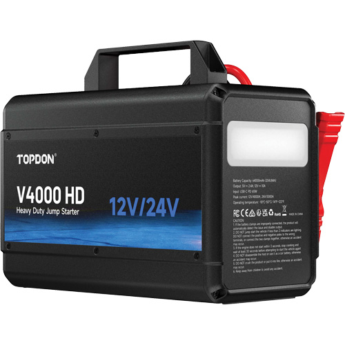 Survolteur V4000 HD 12 V/24 V 4000 A FMT Sales Ltd