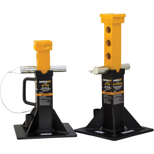 Chandelle robuste, Tige verrouillable, Capacit&eacute; de 22 tonnes, 12-1/4" - 19-7/8" h FMT Sales Ltd