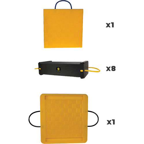 Ensemble de syst&egrave;me de sout&egrave;nement en composite CribLok 10 mcx FMT Sales Ltd