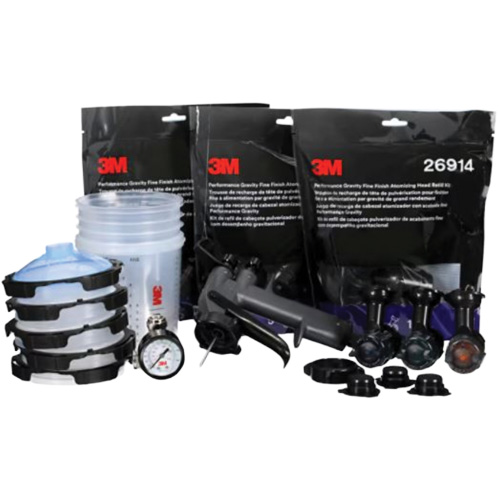 Syst&egrave;me de pistolet pulv&eacute;risateur Performance pour finition fine avec godets PPS, 13 pi³/min, 29 psi FMT Sales Ltd
