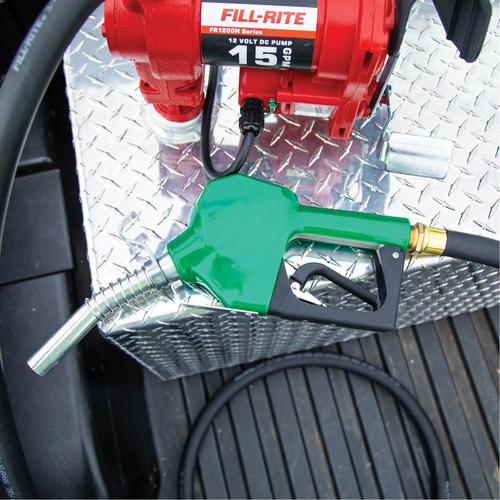 Green Automatic Gasoline Spout Nozzle FMT Sales Ltd