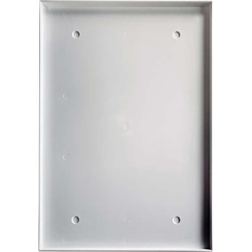 Fond de casier, Convient aux casiers 12" x 18", Blanc, Plastique FMT Sales Ltd