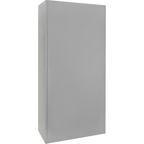 Wardrobe Storage Cabinet, Steel, 36" W x 18" D x 72" H, Grey FMT Sales Ltd