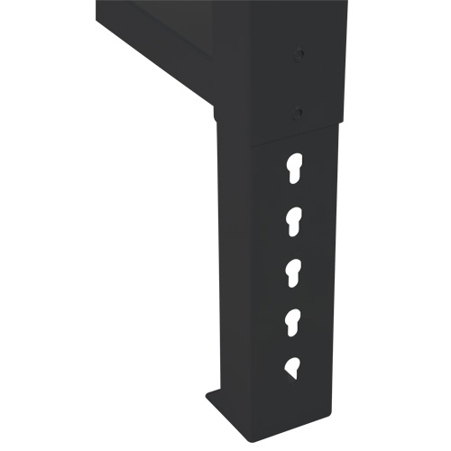 Pattes d'&eacute;tabli pour service industriel, Acier, 24" p x 34" h, Simple FMT Sales Ltd