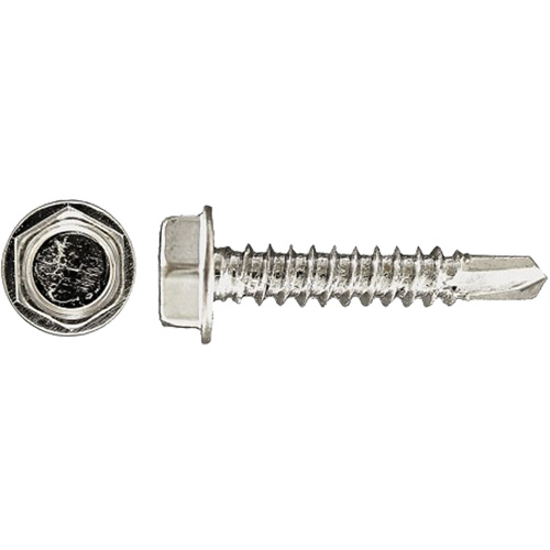 Rondelle hexagonale auto-perc&eacute;e Drill-X, #14 x 1" lo, Zingu&eacute; FMT Sales Ltd