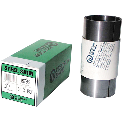 Shim Stock Rolls & Sheets, 0.001" Thickness, Steel FMT Sales Ltd