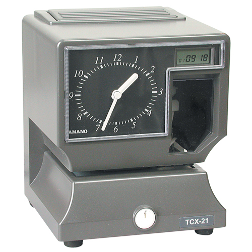 Horloge de pointage, Num&eacute;rique FMT Sales Ltd