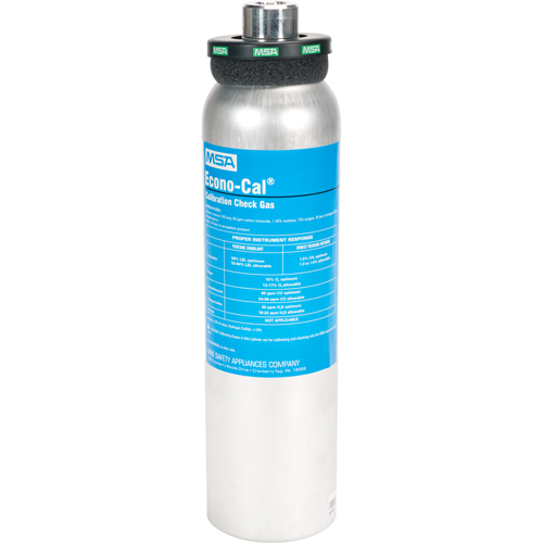 Calibration Testing Gas, 4 Gas Mix, CH4/CO/H2S/O2, 34 Litres FMT Sales Ltd