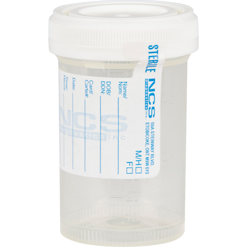 Contenant st&eacute;rile de 90ml, Transparent FMT Sales Ltd