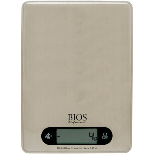 Portion Control Scale, 9 lbs. / 5000 g  Cap., 1 g / 0.1 oz. Graduations FMT Sales Ltd