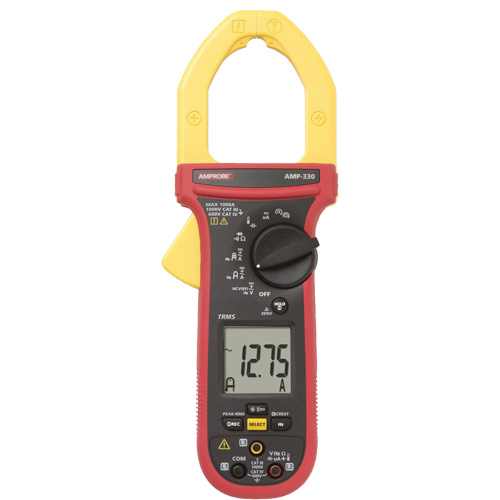 AMP-330 Motor Maintenance TRMS Clamp Meter, AC/DC Voltage, AC/DC Current FMT Sales Ltd