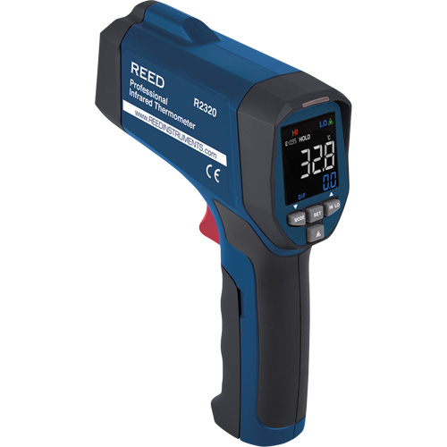 Thermom&egrave;tre &agrave; infrarouge professionnel, -26 - 1472° F ( -32 - 800° C ), 30:1, &eacute;missivit&eacute; Ajustable FMT Sales Ltd