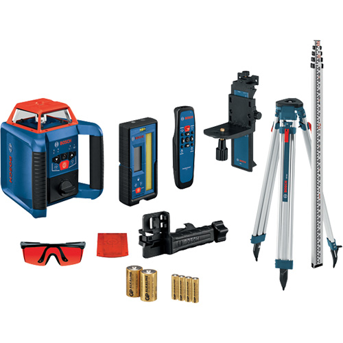Ensemble laser rotatif horizontal/vertical auto-nivelant Revolve2000, 2000' (609,6 m), 670 N.m FMT Sales Ltd