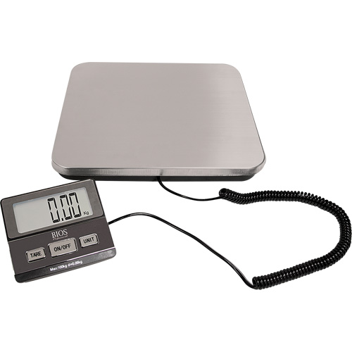 Digital Receiving Scale, 220 lbs. Cap., 1 lbs. Graduations FMT Sales Ltd