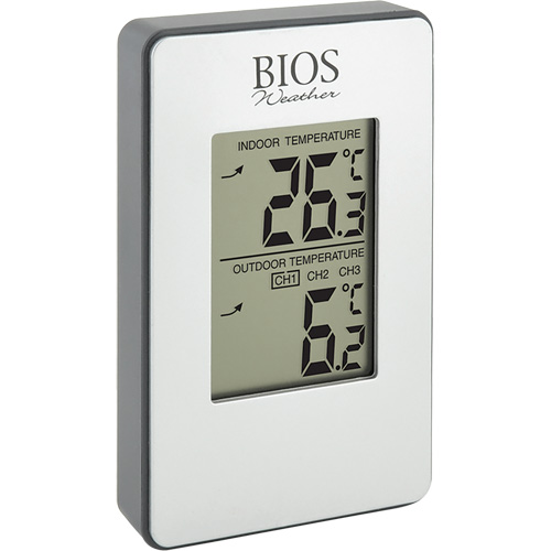 Indoor/Outdoor Wireless Thermometer, Non-Contact, Analogue, 31-158°F (-35-70°C) FMT Sales Ltd