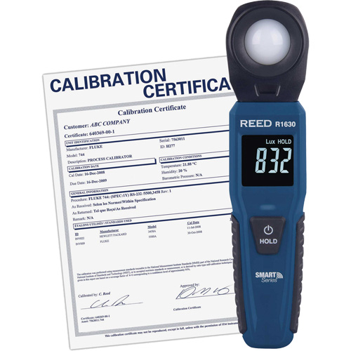 Luxm&egrave;tre Bluetooth Smart Series avec certificat de calibration FMT Sales Ltd