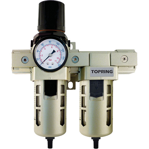 Airflo 400 Filter, Regulator & Coalescing Filter, 1/2" NPT, 150 PSI, 1.5 fl. Oz. Capacity FMT Sales Ltd