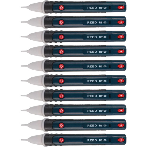 Non-Contact Voltage Detector with Flashlight, 24 VAC - 1000 VAC, Display & Sound Alert FMT Sales Ltd