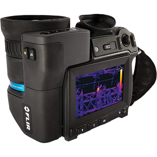 T1020 HD Thermal Camera with Viewfinder & 28° Lens, 800 x 480 pixels, -40° - 2000°C (-40° - 3632°F), 20 mK FMT Sales Ltd