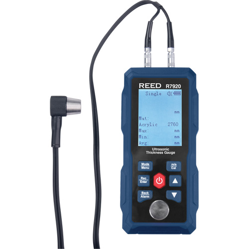 Thickness Gauge with 5-Step Calibration Block, Digital Display, Ultrasound FMT Sales Ltd