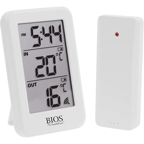 Thermom&egrave;tre sans fil int&eacute;rieur/ext&eacute;rieur, Sans contact, Num&eacute;rique, -40-158°F (-40-70°C) FMT Sales Ltd
