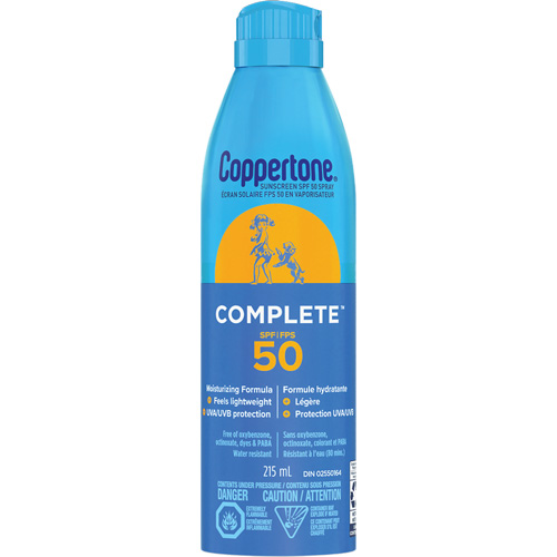 &eacute;cran solaire r&eacute;sistant &agrave; l'eau Sport, FPS 50, A&eacute;rosol FMT Sales Ltd