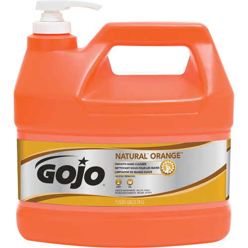 Natural Orange Hand Cleaner, Cream, 3.78 L, Jug, Citrus/Orange FMT Sales Ltd