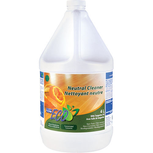 Tangerine Oil Neutral Cleaners, 4 L, Jug FMT Sales Ltd