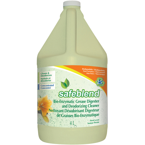 Bioenzymatic Grease Digester & Deodorizing Cleaners, 4 L/4.0 L FMT Sales Ltd
