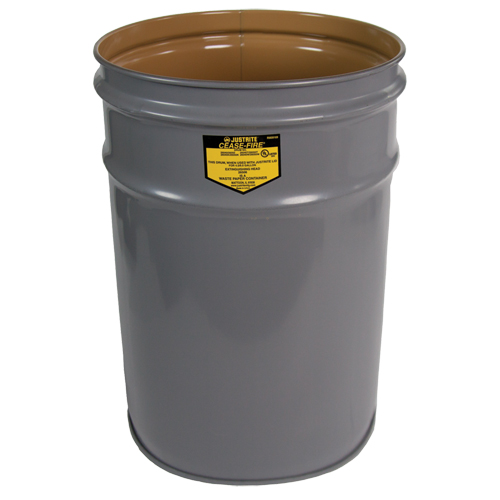 Cease-Fire&reg; Grey Smoking Receptacle Drum FMT Sales Ltd