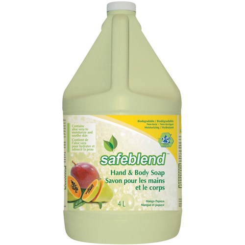 Savon pour les mains & le corps, 4 L, Parfum&eacute;, Cruche FMT Sales Ltd