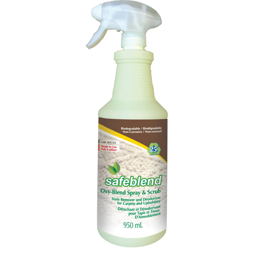 Stain Remover & Deodorizer for Carpets and Upholstery, 950 ml, Trigger Bottle FMT Sales Ltd