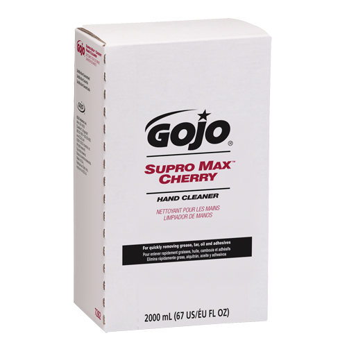 Nettoyant pour les mains &agrave; la cerise Pro TDX 2000 Supro Max, Gel, 2 L, Recharge, Cerise FMT Sales Ltd
