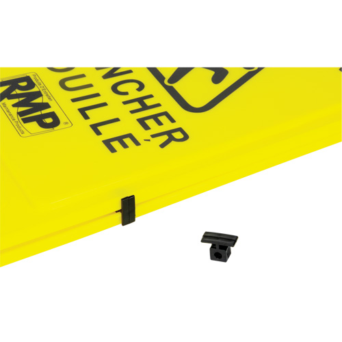 Safety Wet Floor Sign, Bilingual with Pictogram FMT Sales Ltd