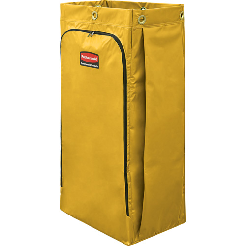 Sac en vinyle sup&eacute;rieur pour les chariots de nettoyage grande capacit&eacute; FMT Sales Ltd