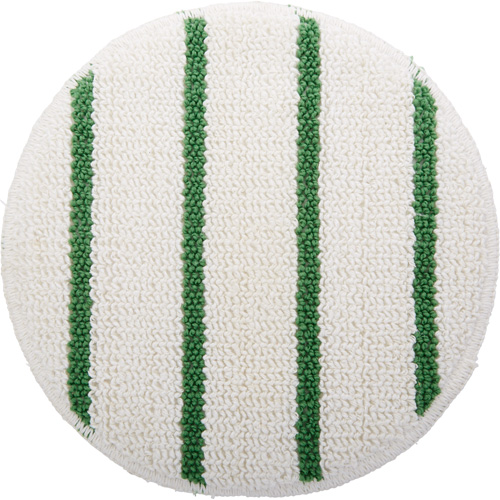 Floor Machine Pad, 19", Cleaning, White FMT Sales Ltd