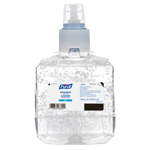 LTX-12Advanced Hand Sanitizer, 1200 ml, Cartridge Refill, 70% Alcohol FMT Sales Ltd