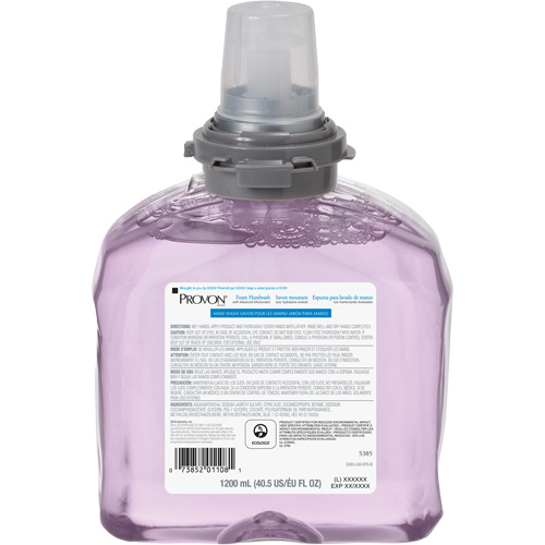 Savon pour les mains aux canneberges avec hydratants am&eacute;lior&eacute;s pour distributeur PROVON TFX, Mousse, 1200 ml, Parfum&eacute; FMT Sales Ltd