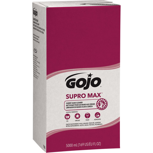 SUPRO MAX Hand Cleaner or GOJO&reg; PRO TDX Dispenser, Lotion, 5000 ml, Refill, Cherry FMT Sales Ltd