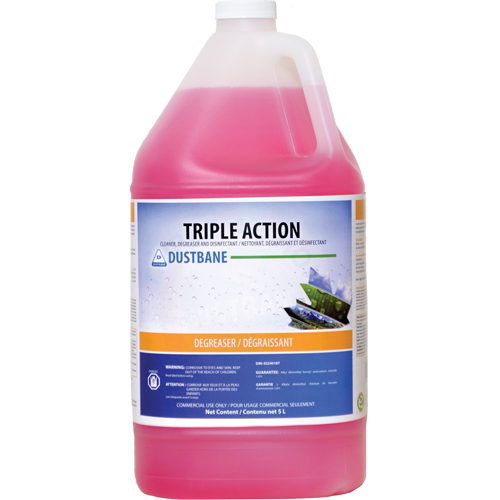Triple Action - Cleaner, Degreaser, and Disinfectant, 5 L, Jug FMT Sales Ltd