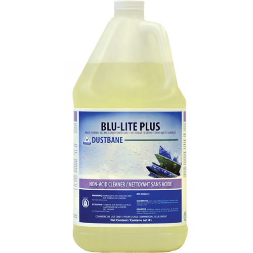 Blu-Lite Plus Multi-Surface Cleaner and Disinfectant, 4 L, Jug FMT Sales Ltd
