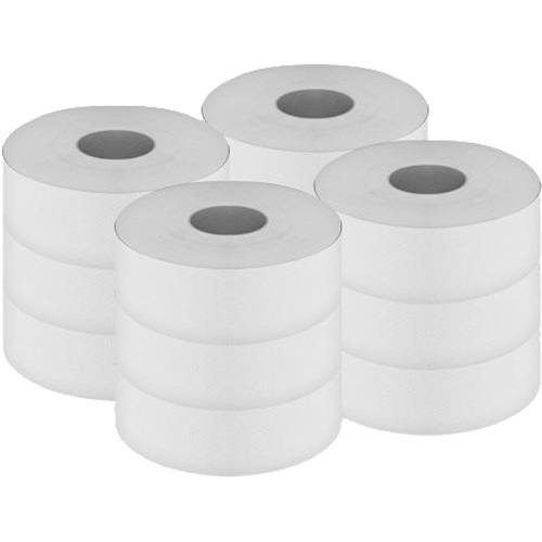 Pro Select Toilet Paper, Jumbo Roll, 2 Ply, 500' Length, White FMT Sales Ltd