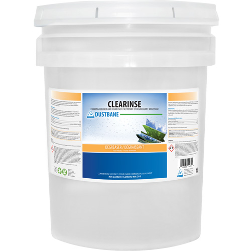 Clearinse Foam Cleaner and Degreaser, 20 L, Pail FMT Sales Ltd