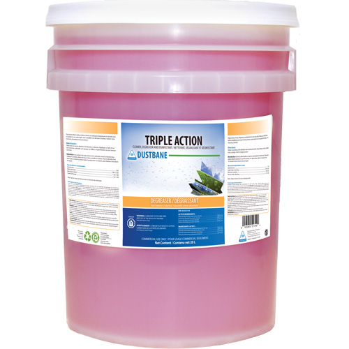 Nettoyant et d&eacute;graissant d&eacute;sinfectant Triple Action, 20 L, Seau FMT Sales Ltd