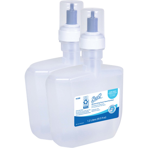 Scott&reg; Pro Moisturizing Foam Hand Sanitizer, 1200 ml, Cartridge Refill, 62% Alcohol FMT Sales Ltd