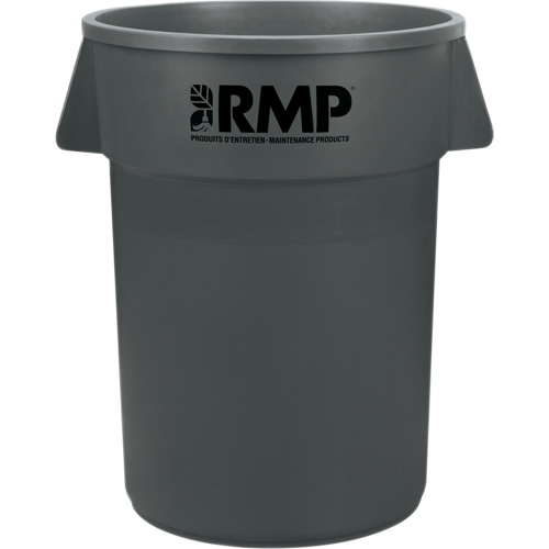 Garbage Bin, Polyethylene, 44 US gal. FMT Sales Ltd