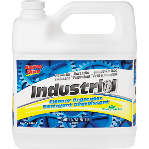 Nettoyant/d&eacute;graissant industriel, Cruche FMT Sales Ltd